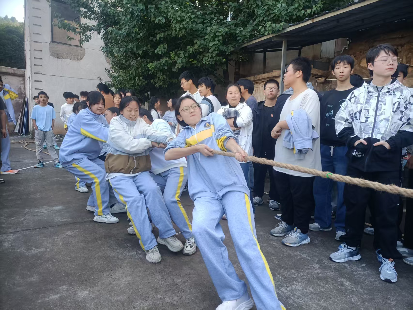 力“拔”山河2025年秋季校园拔河比赛火热开幕(pic11)