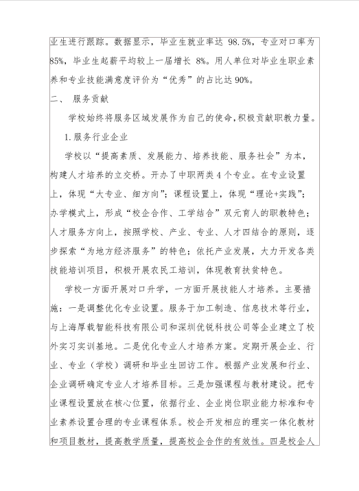 慈利县海翔科技职业高中2025年质量年度报告(图6) 慈利县海翔科技职业高中2025年质量年度报告(图6)